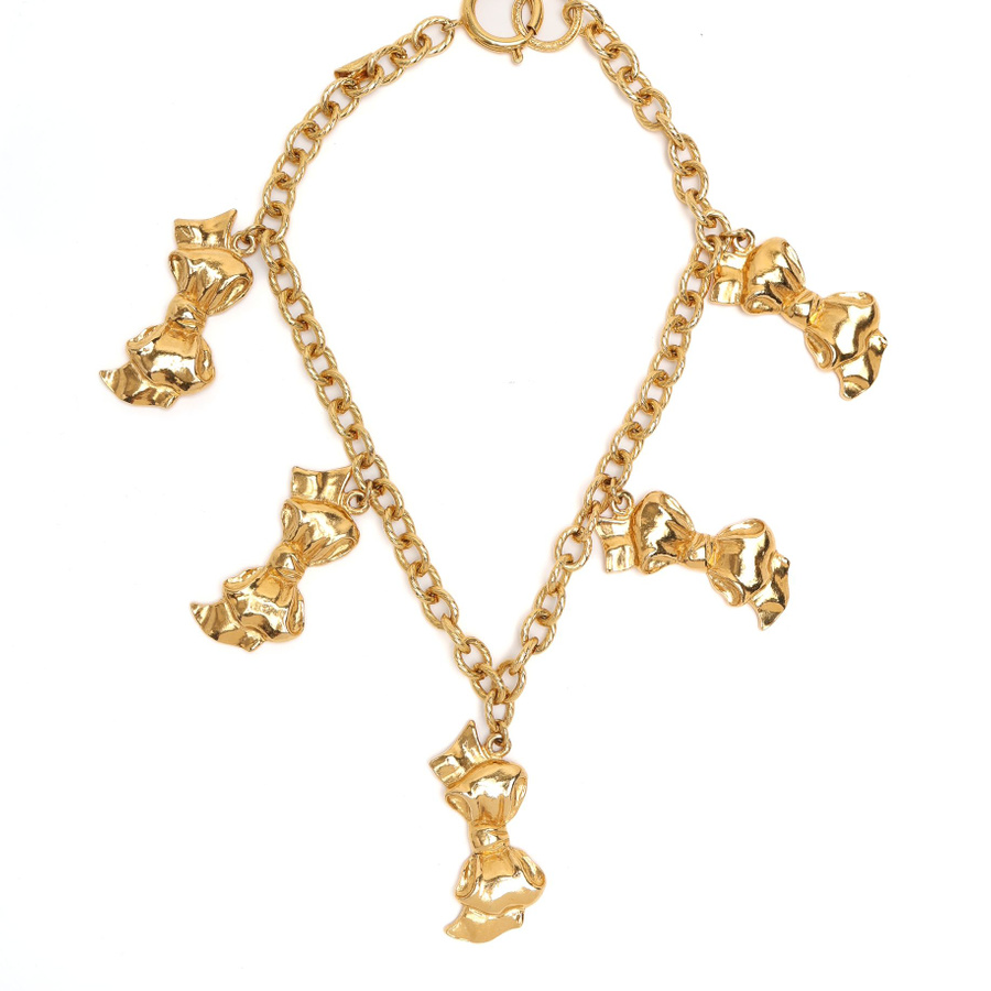 Chanel Bow Necklace