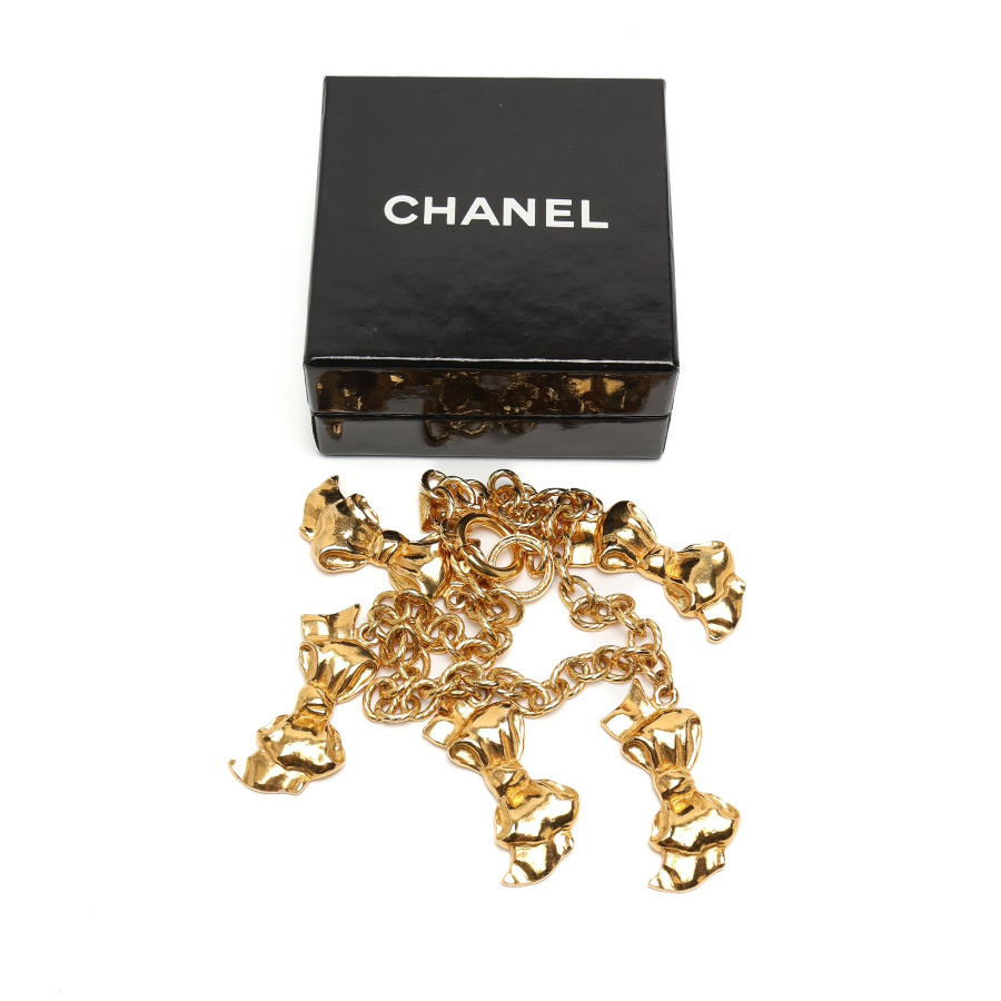 Chanel Bow Necklace