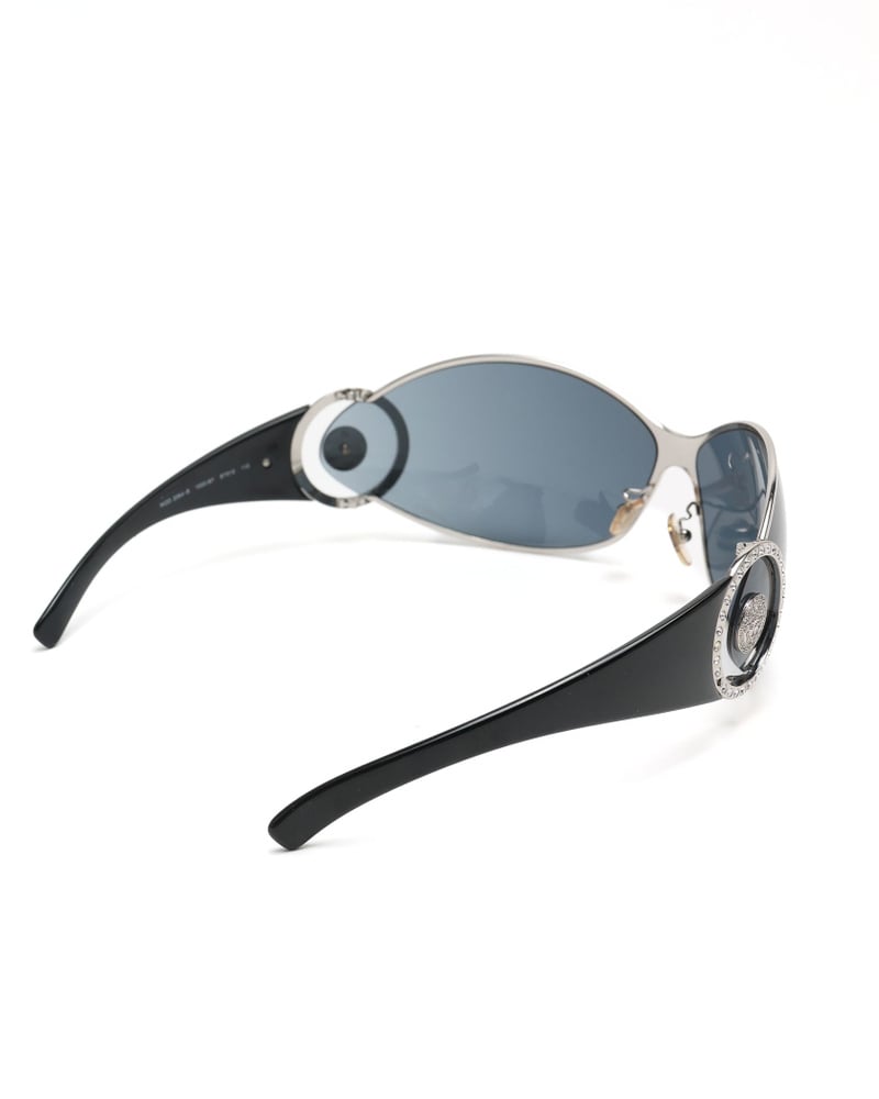 VERSACE Medusa 2064-B Rhinestone Sunglasses