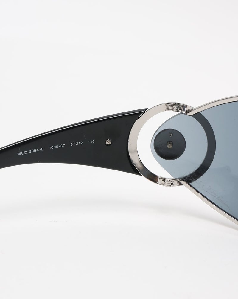 VERSACE Medusa 2064-B Rhinestone Sunglasses