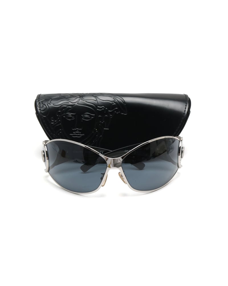VERSACE Medusa 2064-B Rhinestone Sunglasses