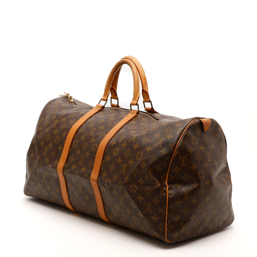 Louis Vuitton Monogram Keepall 55 Weekend Bag