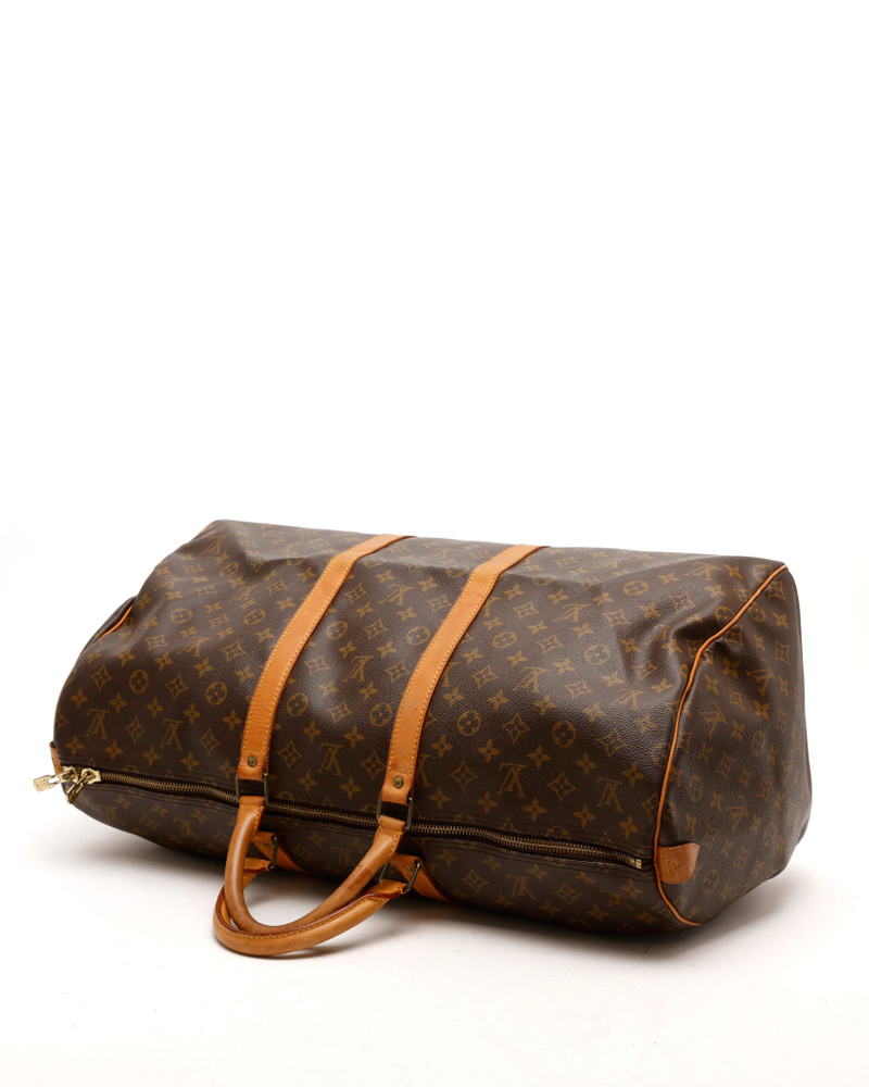 Louis Vuitton Monogram Keepall 55 Weekend Bag