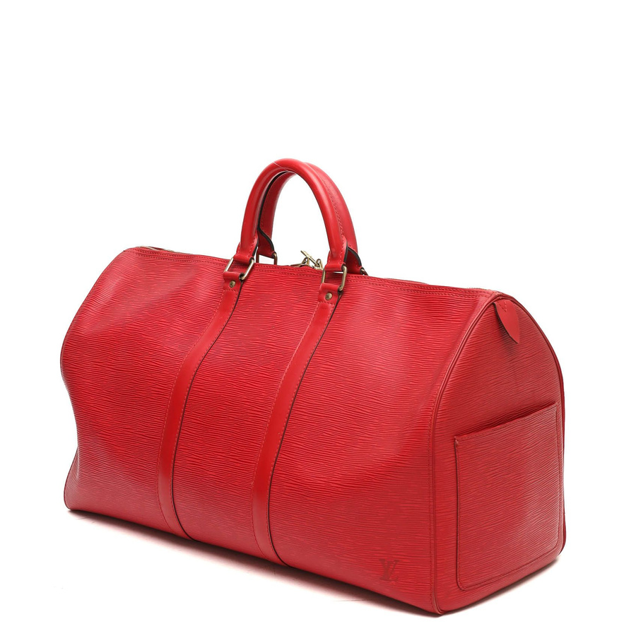 Louis Vuitton Epi Keepall 50 Weekend Bag