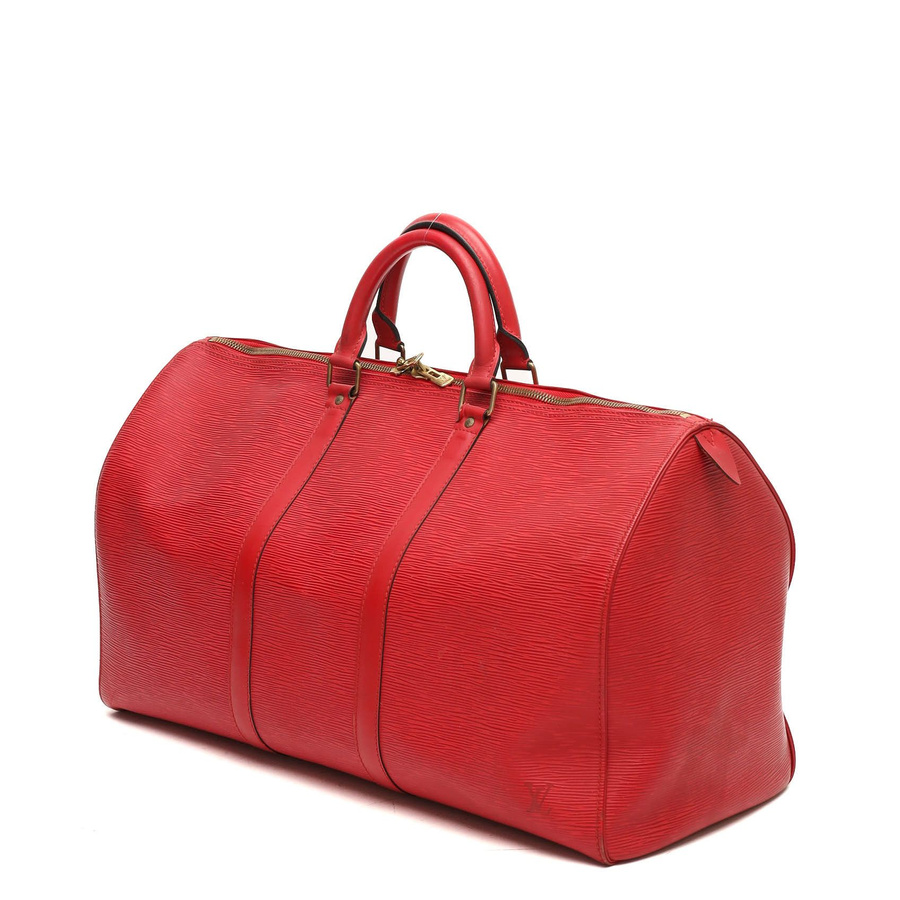 Louis Vuitton Epi Keepall 50 Weekend Bag