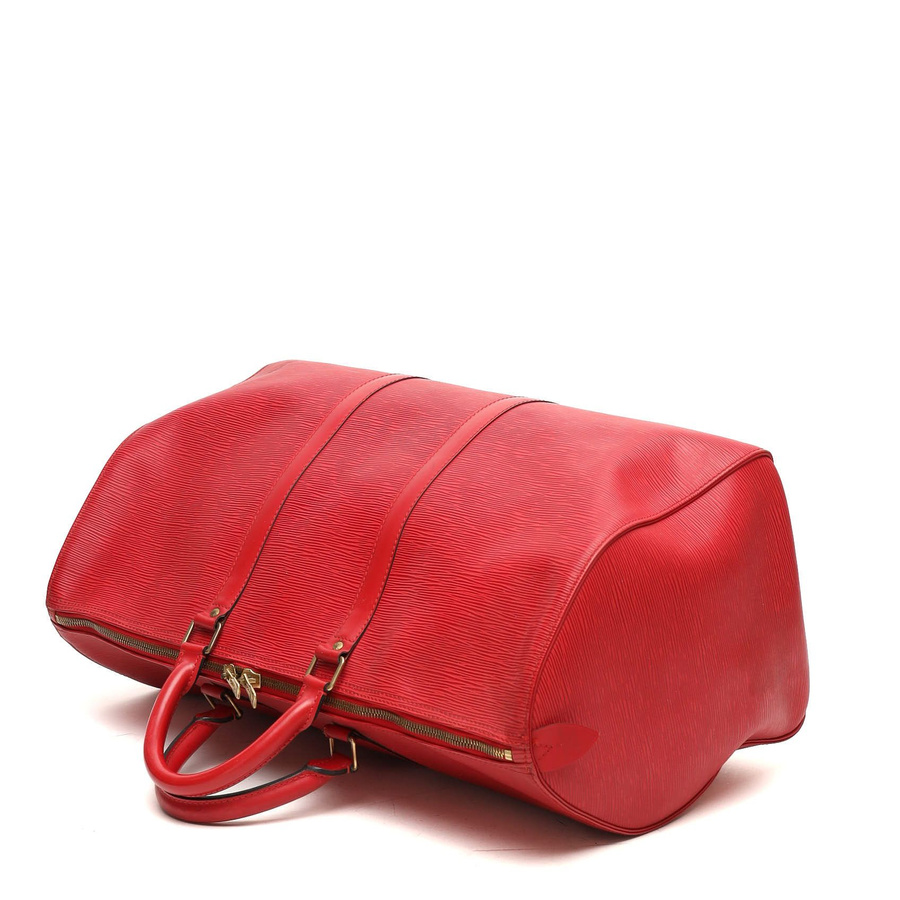 Louis Vuitton Epi Keepall 50 Weekend Bag