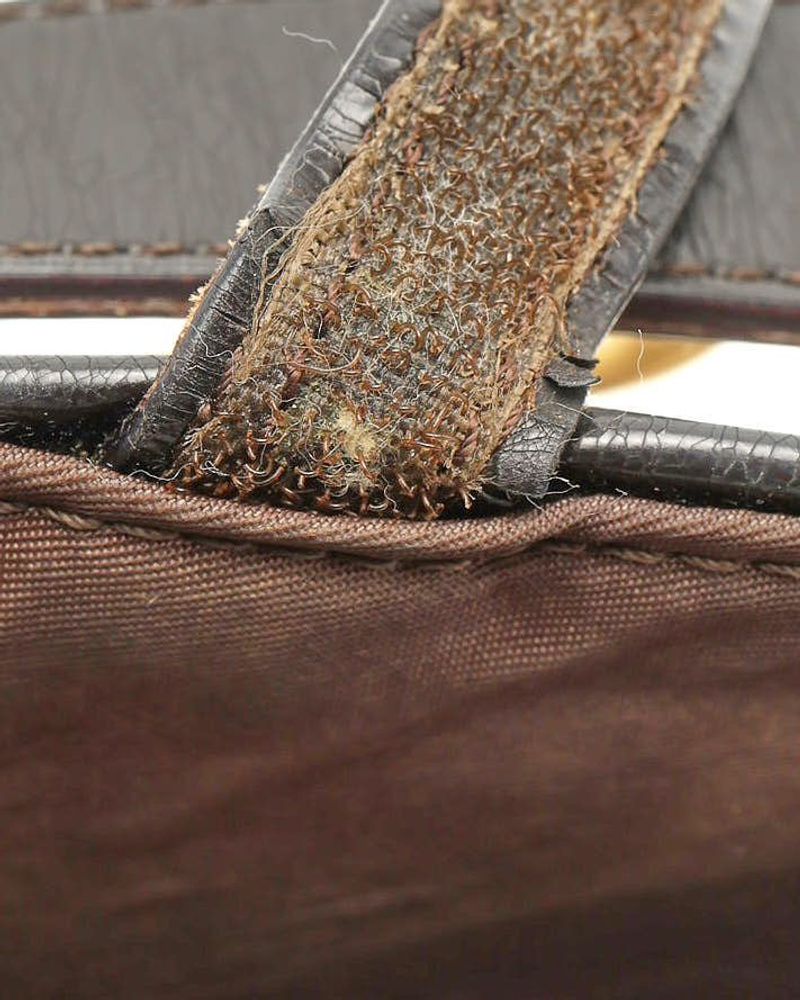 Christian Dior Printed Nylon Double Saddle Bag