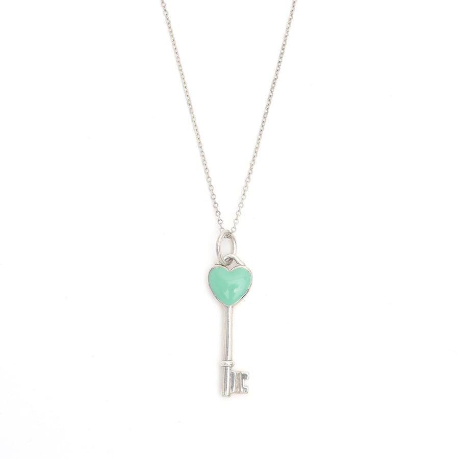 Tiffany & Co Silver Key Necklace