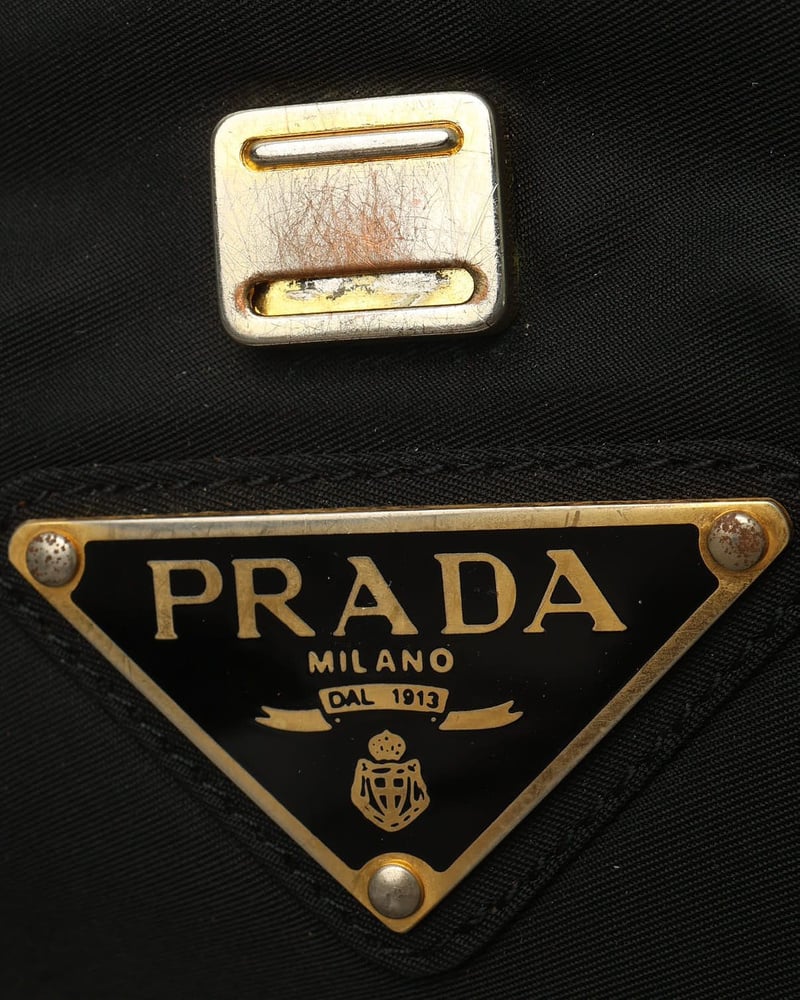 Prada Tessuto Top Handle Bag