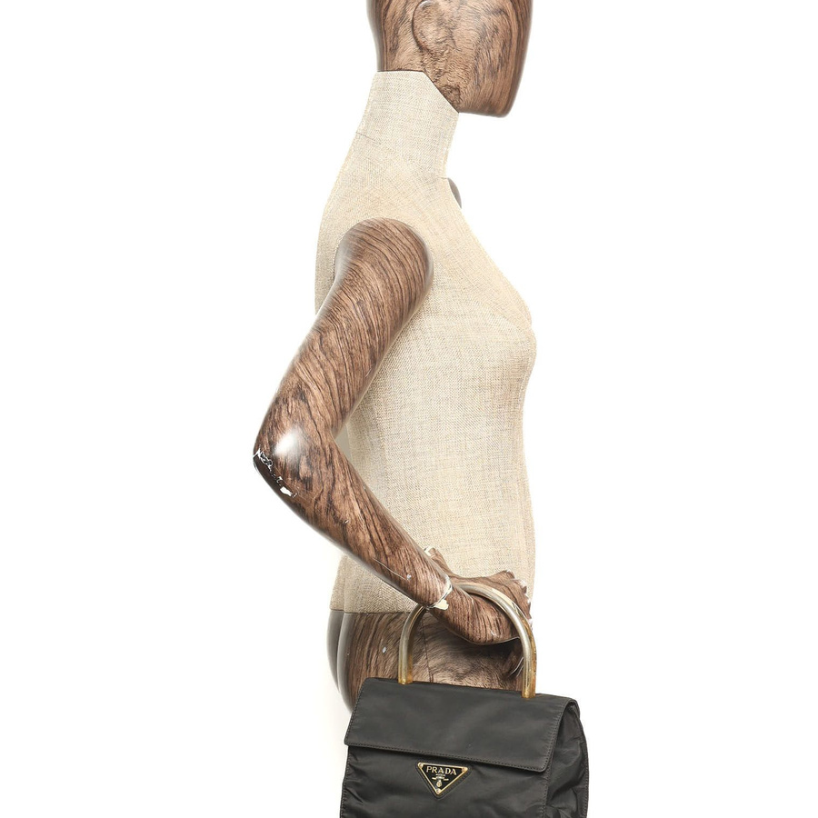 Prada Tessuto Top Handle Bag