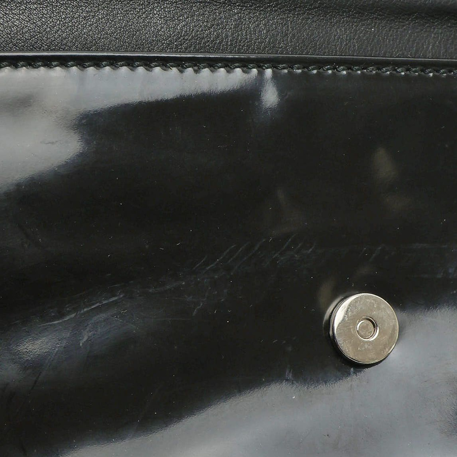 Balenciaga City Envelope Patent Clutch Bag