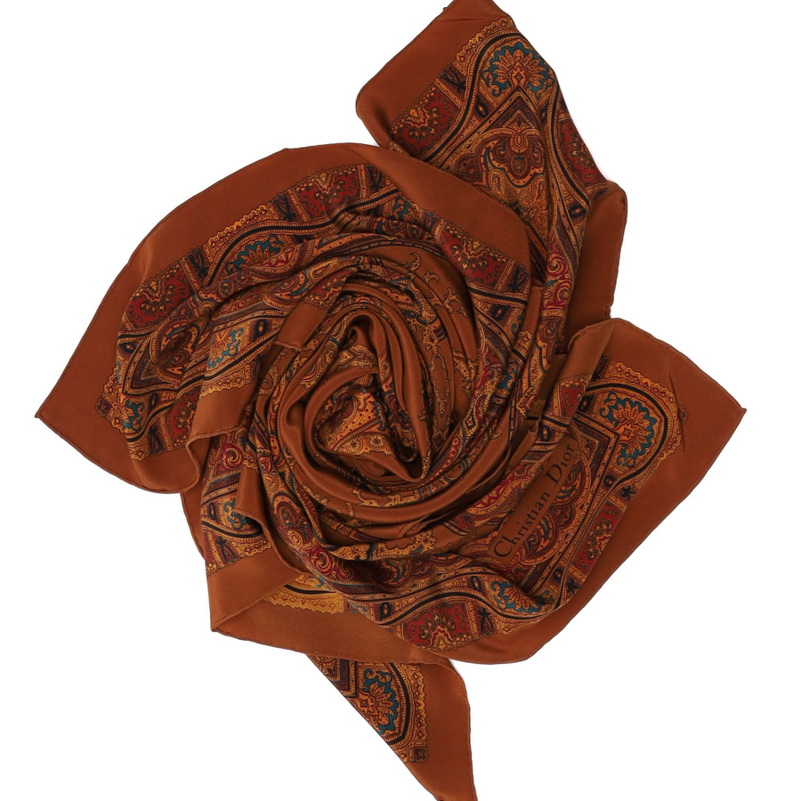 Christian Dior 105 Silk Scarf