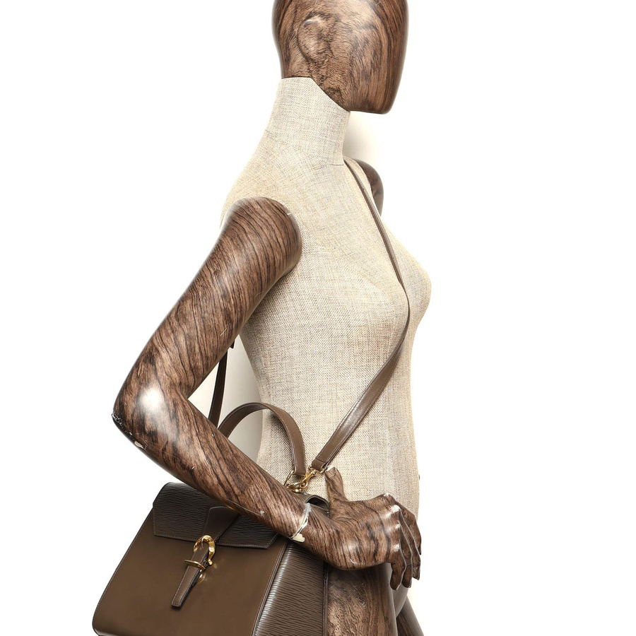 Valentino Taupe Top Handle Bag