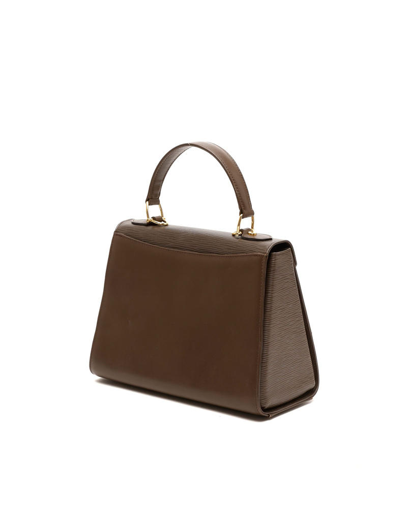 Valentino Taupe Top Handle Bag