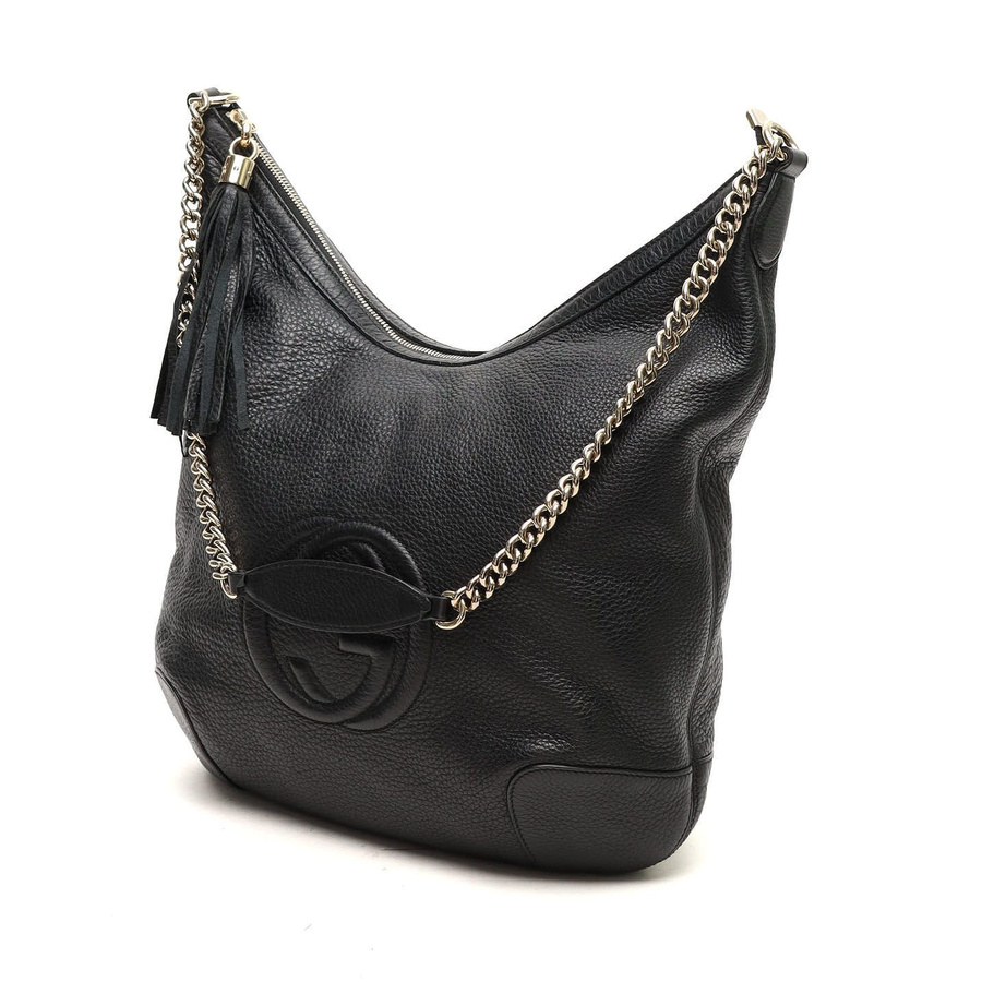 Gucci Soho Tassel Chain Hobo Bag