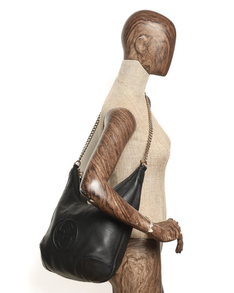 Gucci Soho Tassel Chain Hobo Bag