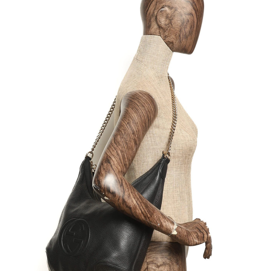 Gucci Soho Tassel Chain Hobo Bag