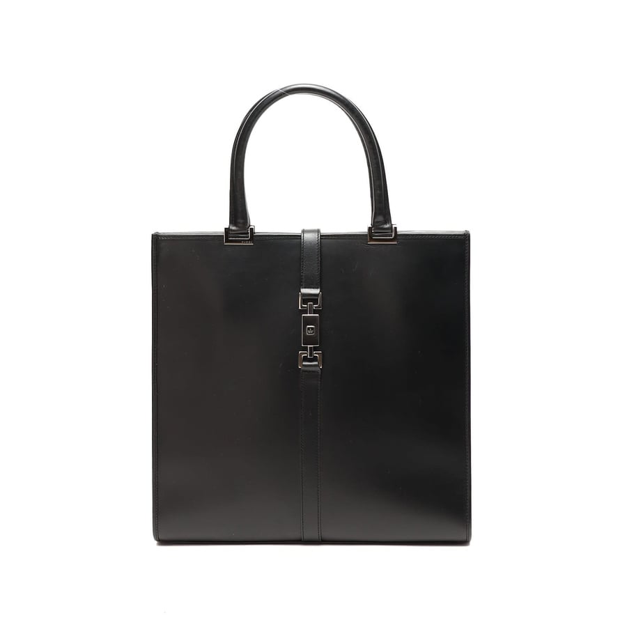 Gucci Leather Jackie Tote Bag