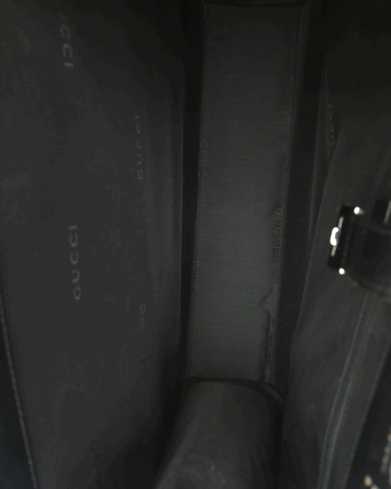 Gucci Leather Jackie Tote Bag