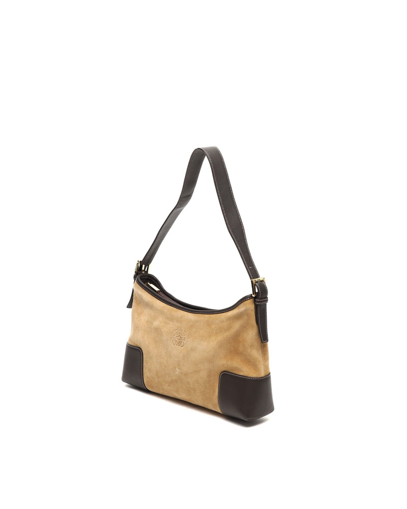 Loewe Suede Anagram Bag