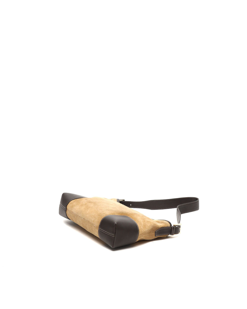 Loewe Suede Anagram Bag