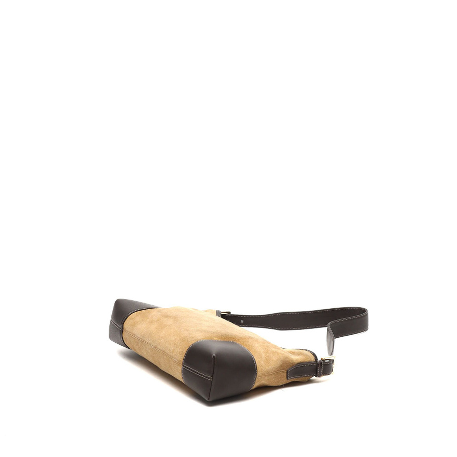 Loewe Suede Anagram Bag