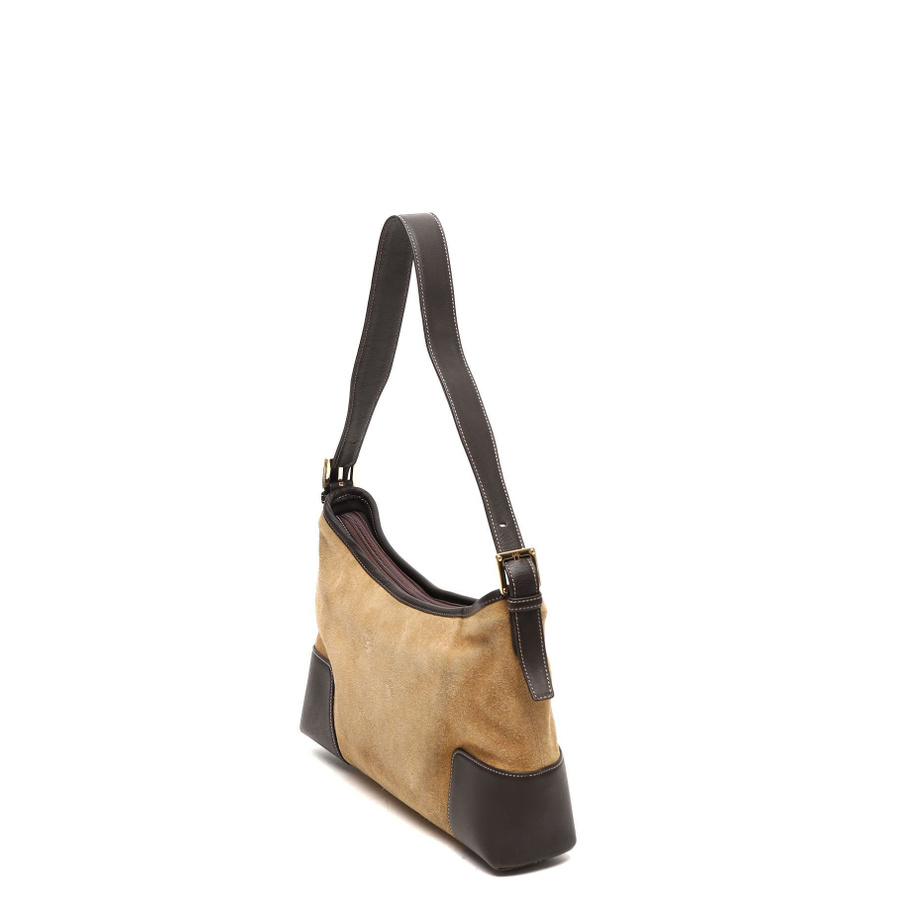 Loewe Suede Anagram Bag