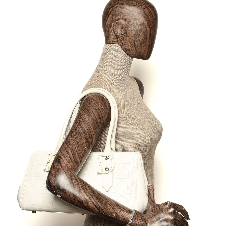Christian Dior Cannage East West Tote Bag
