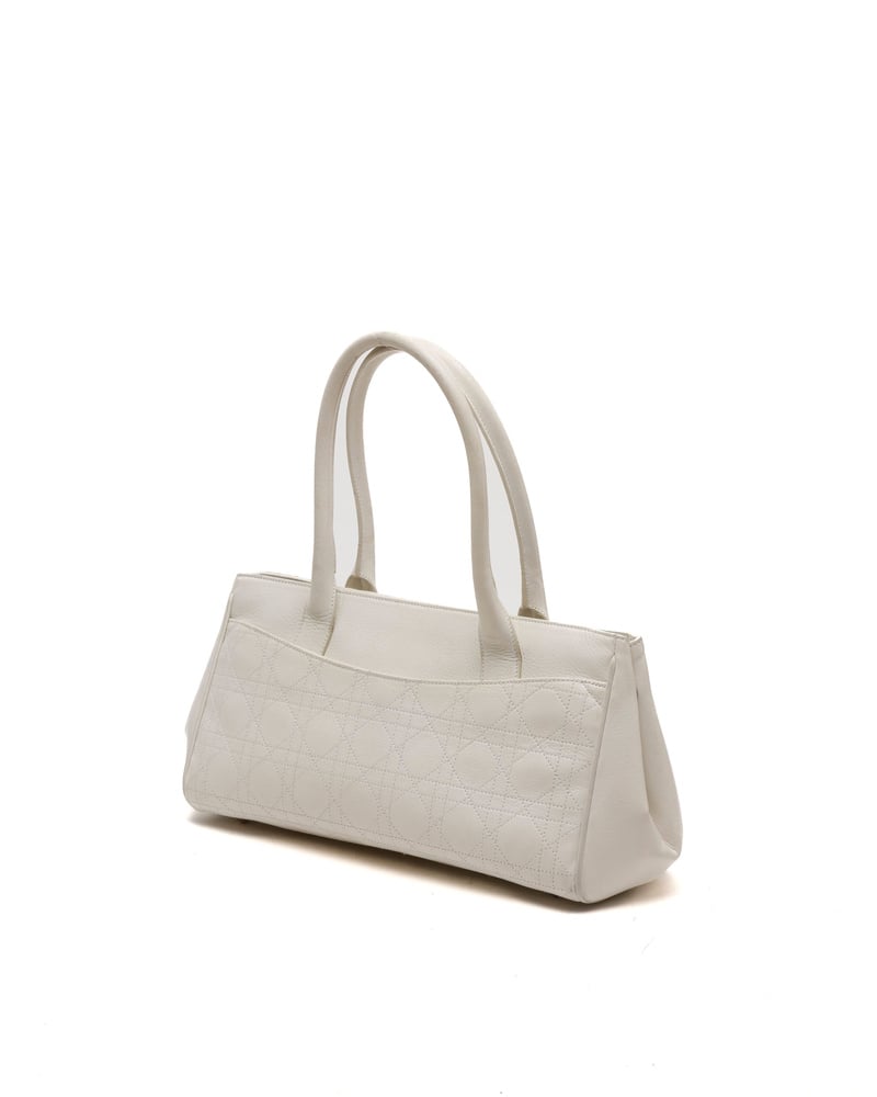 Christian Dior Cannage East West Tote Bag