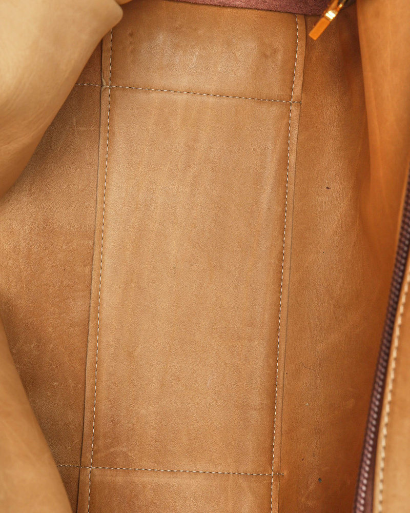 Loewe Amazona Suede Boston Bag