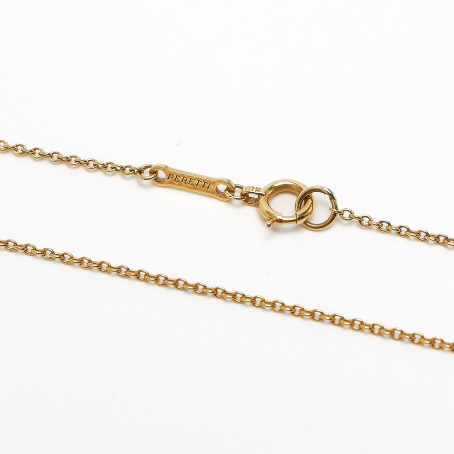 Tiffany & Co Elsa Peretti Bean 18Kt Necklace