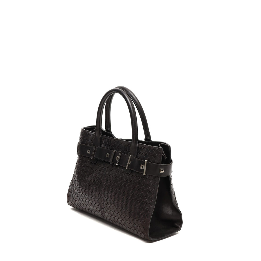 Bottega Veneta Intrecciato Belt Tote Bag