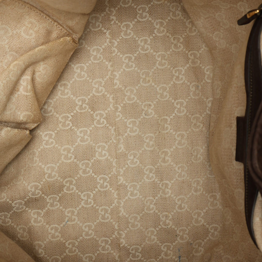 Gucci Soft Suede Stirrup Bag