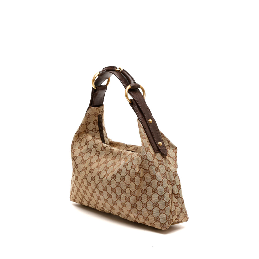 Gucci GG Horsebit Hobo Bag