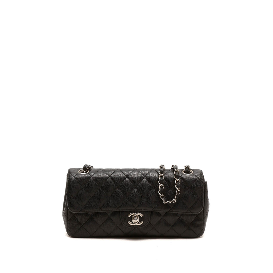 Chanel Caviar East West Flap Bag