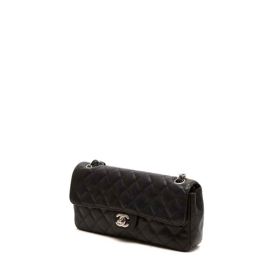 Chanel Caviar East West Flap Bag