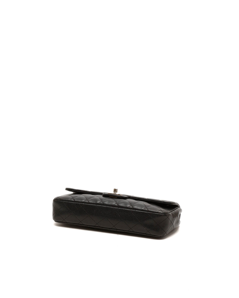 Chanel Caviar East West Flap Bag