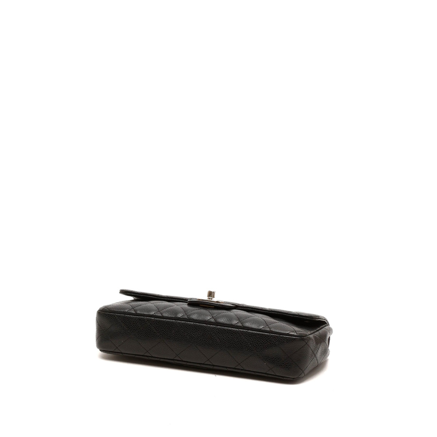 Chanel Caviar East West Flap Bag