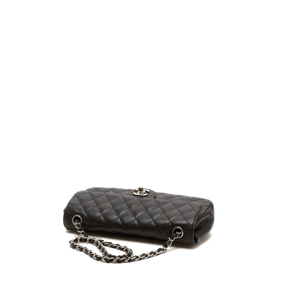 Chanel Caviar East West Flap Bag