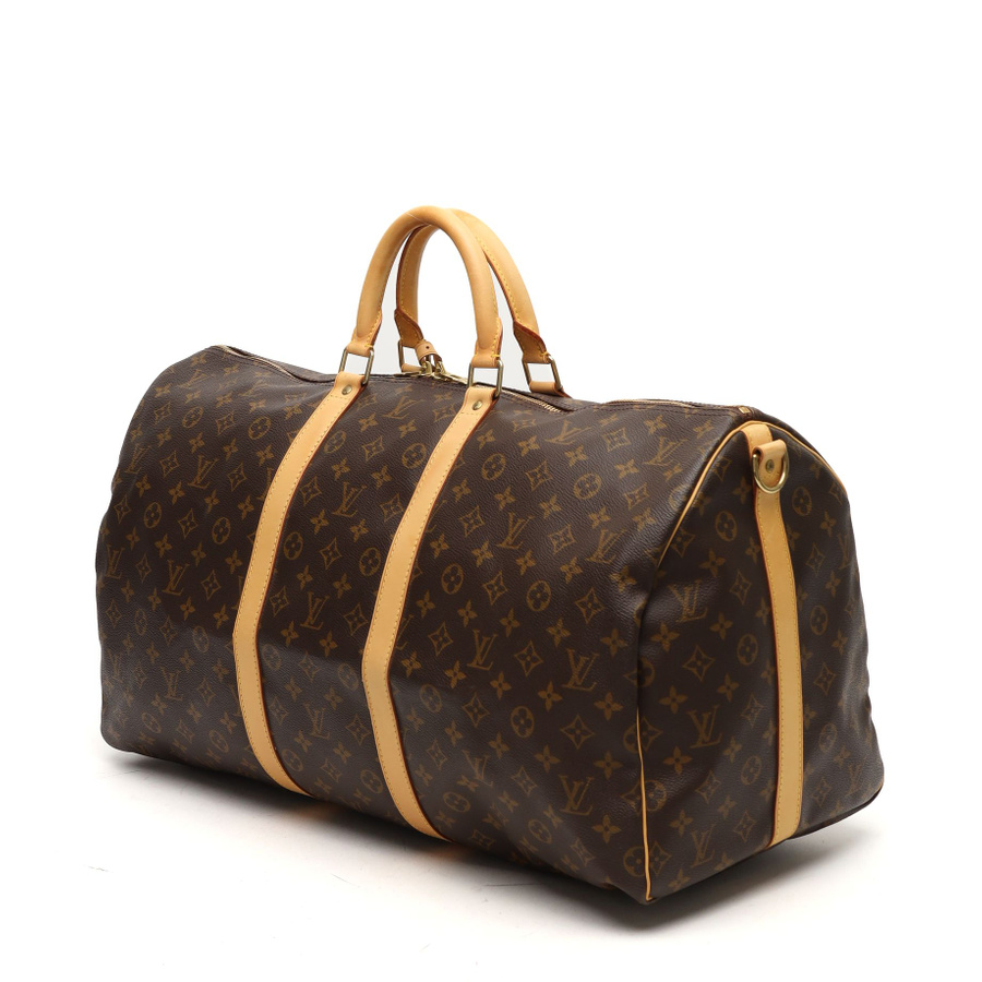 Louis Vuitton Monogram Keepall Bandoulière 55 Weekend Bag