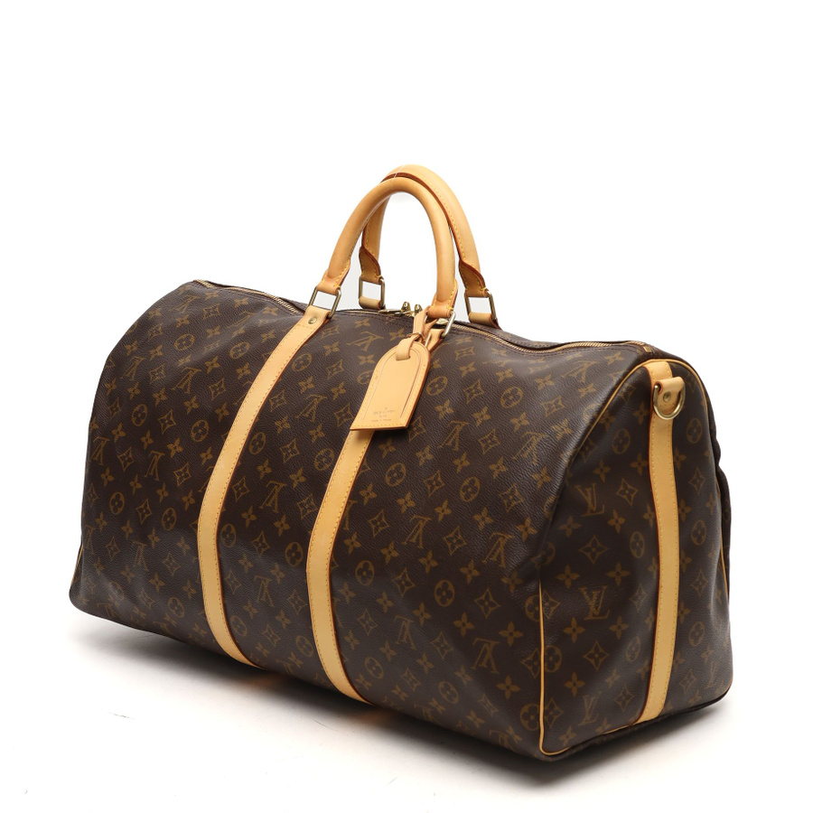 Louis Vuitton Monogram Keepall Bandoulière 55 Weekend Bag
