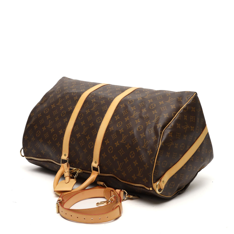 Louis Vuitton Monogram Keepall Bandoulière 55 Weekend Bag