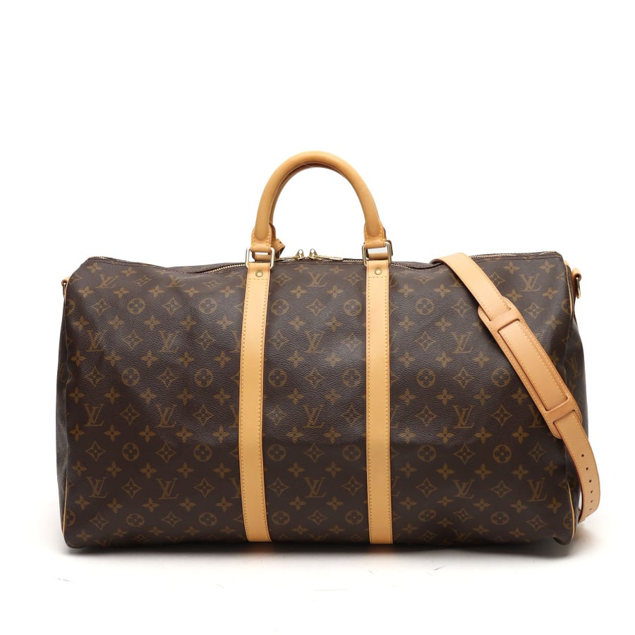 Louis Vuitton Monogram Keepall Bandoulière 55 Weekend Bag