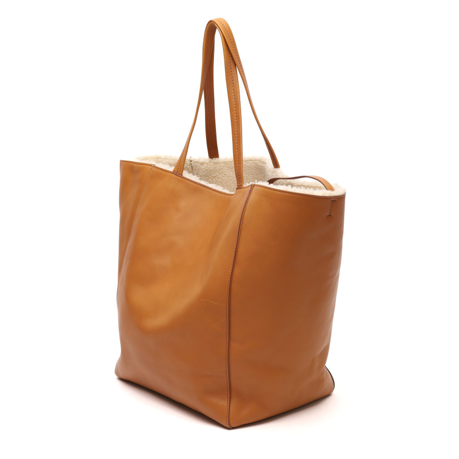 Céline Cabas Phantom Shearling Tote Bag