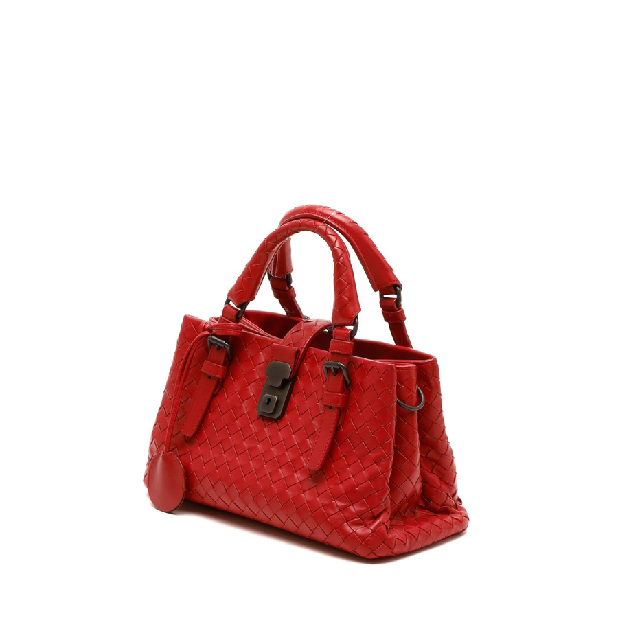 Bottega Veneta Small Intrecciato Roma Bag