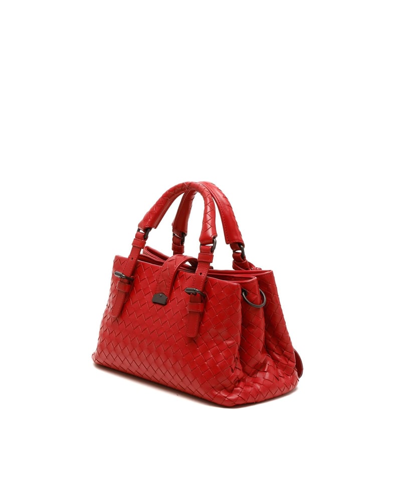 Bottega Veneta Small Intrecciato Roma Bag