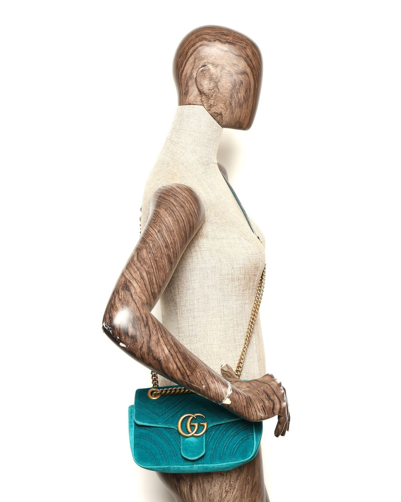 Gucci Small Velvet Marmont Bag