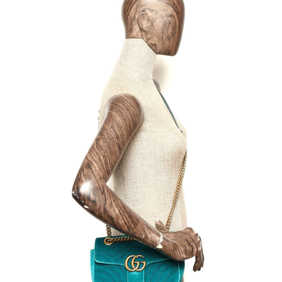 Gucci Small Velvet Marmont Bag