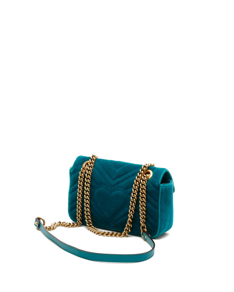 Gucci Small Velvet Marmont Bag