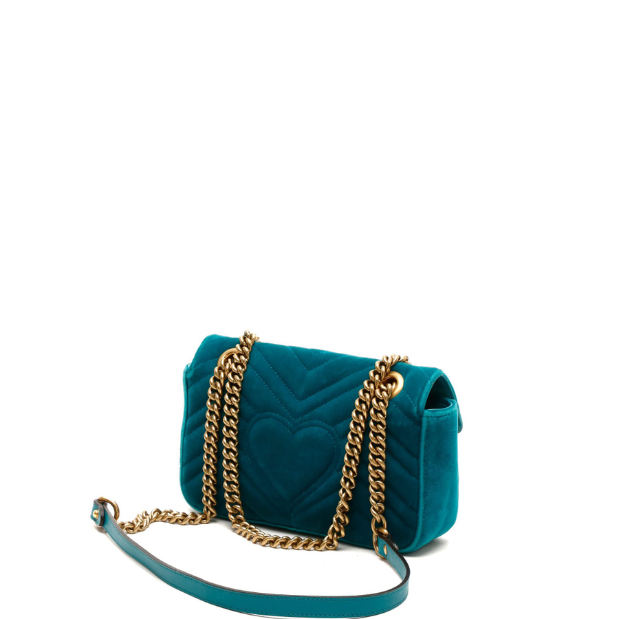 Gucci Small Velvet Marmont Bag
